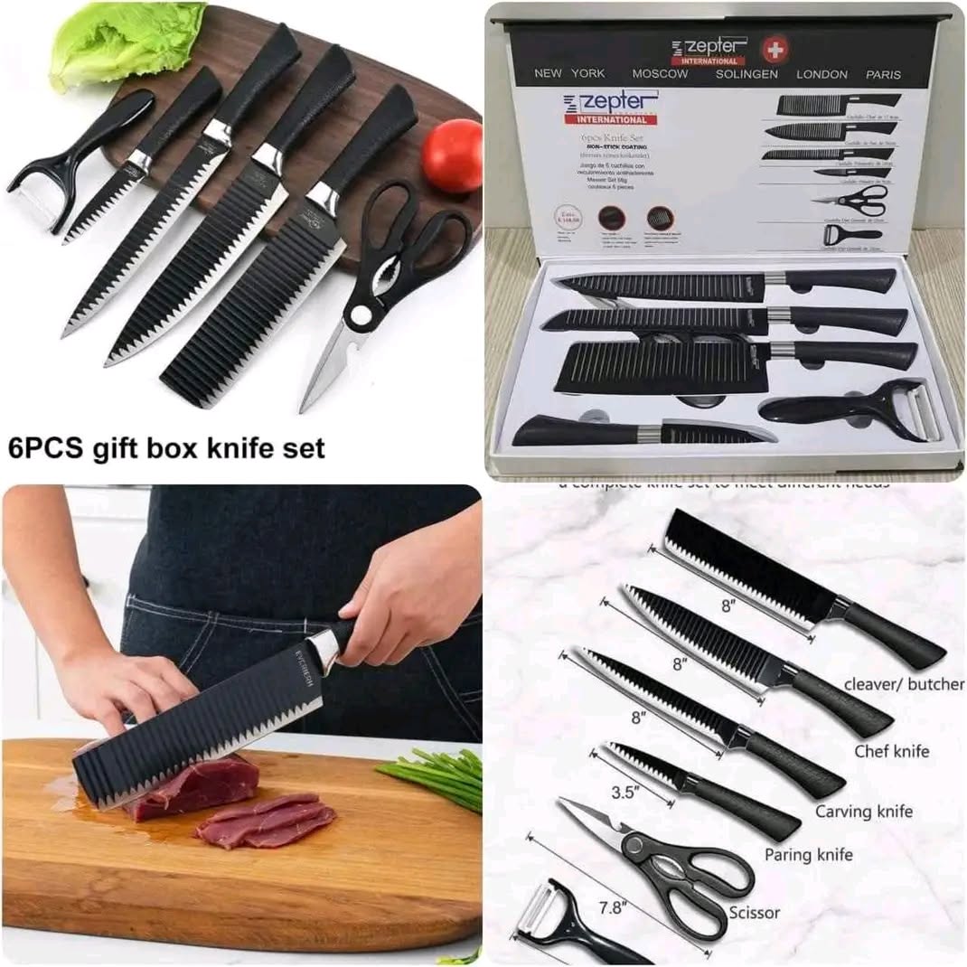 Zepter 6 Pcs Knife Set